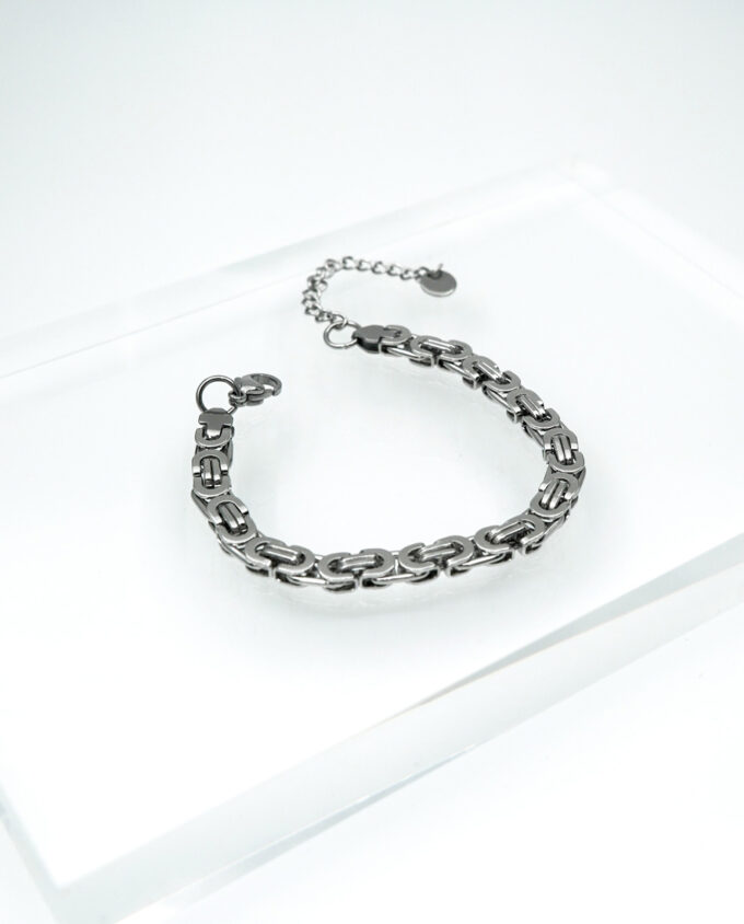 Byzantine Steel Bracelet
