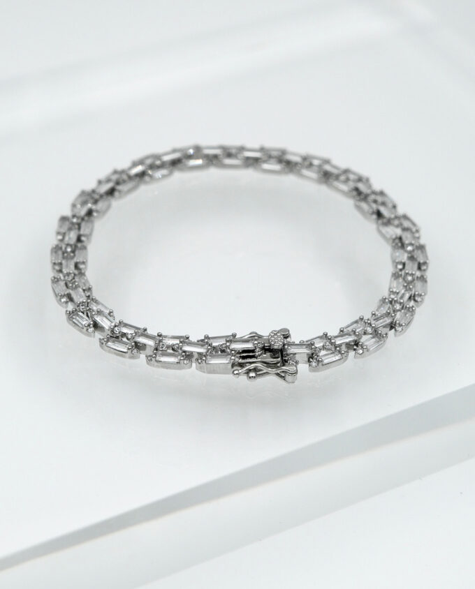 Crystal Baguette Bracelet