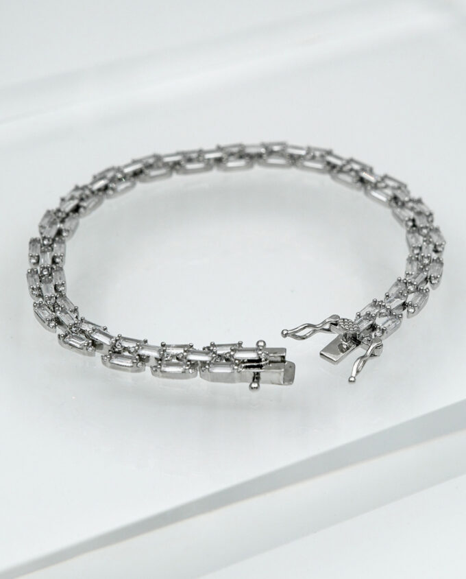 Crystal Baguette Bracelet