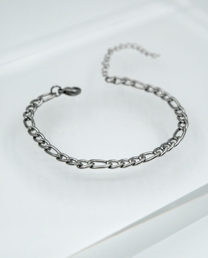 Figaro Steel Bracelet