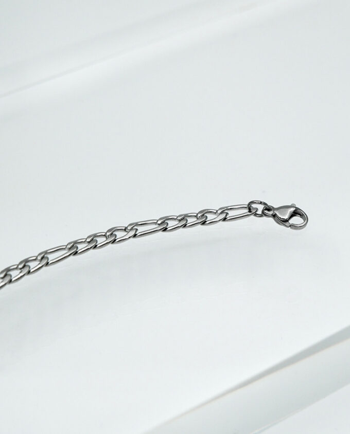 Figaro Steel Bracelet