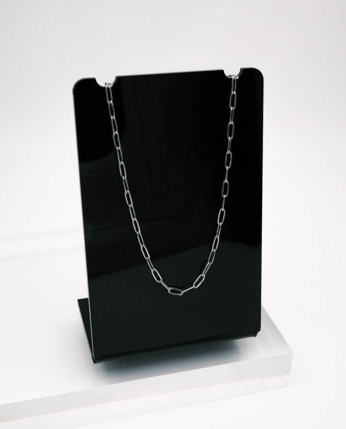 Paperclip Steel Necklace
