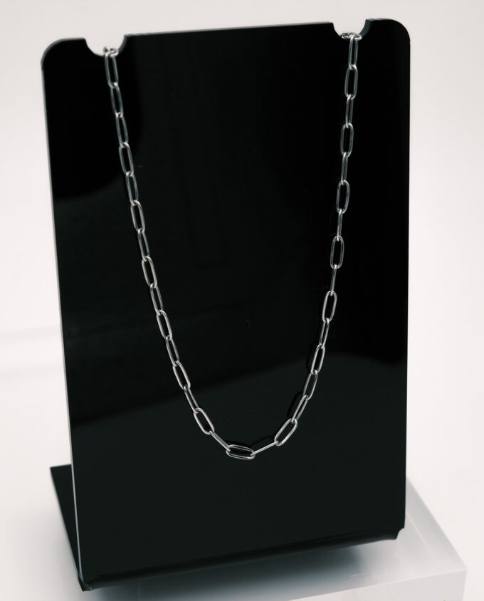Paperclip Steel Necklace