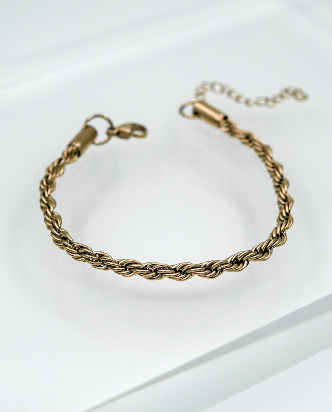 Rope Steel Bracelet