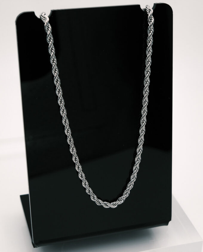 Rope Steel Necklace