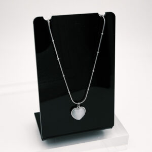Moonlit Silver Heart